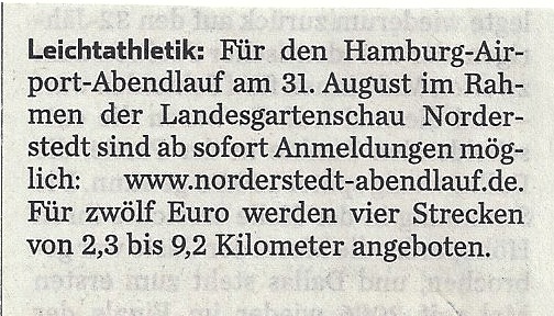 Hamburger Abendblatt 27. Mai 2011